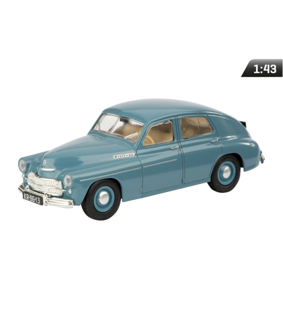 Model 1:43, Warszawa M-20 Karol Wojtyła, niebieski