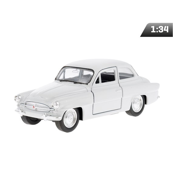 Model 1:34, ŠKODA OCTAVIA, 1962, biały