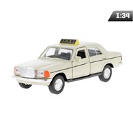 Model 1:34, MERCEDES-BENZ 230E, TAXI, kremowy
