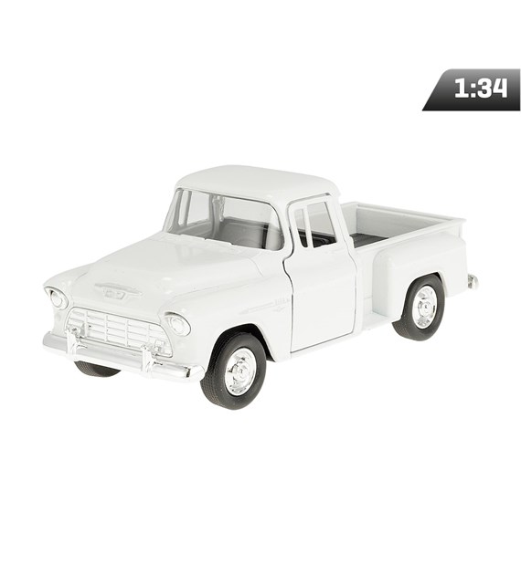 Modèle 1:34 CHEVY Stepside, blanc