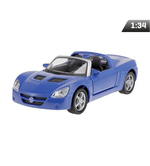 Model 1:34, Opel Speedster 2001, niebieski