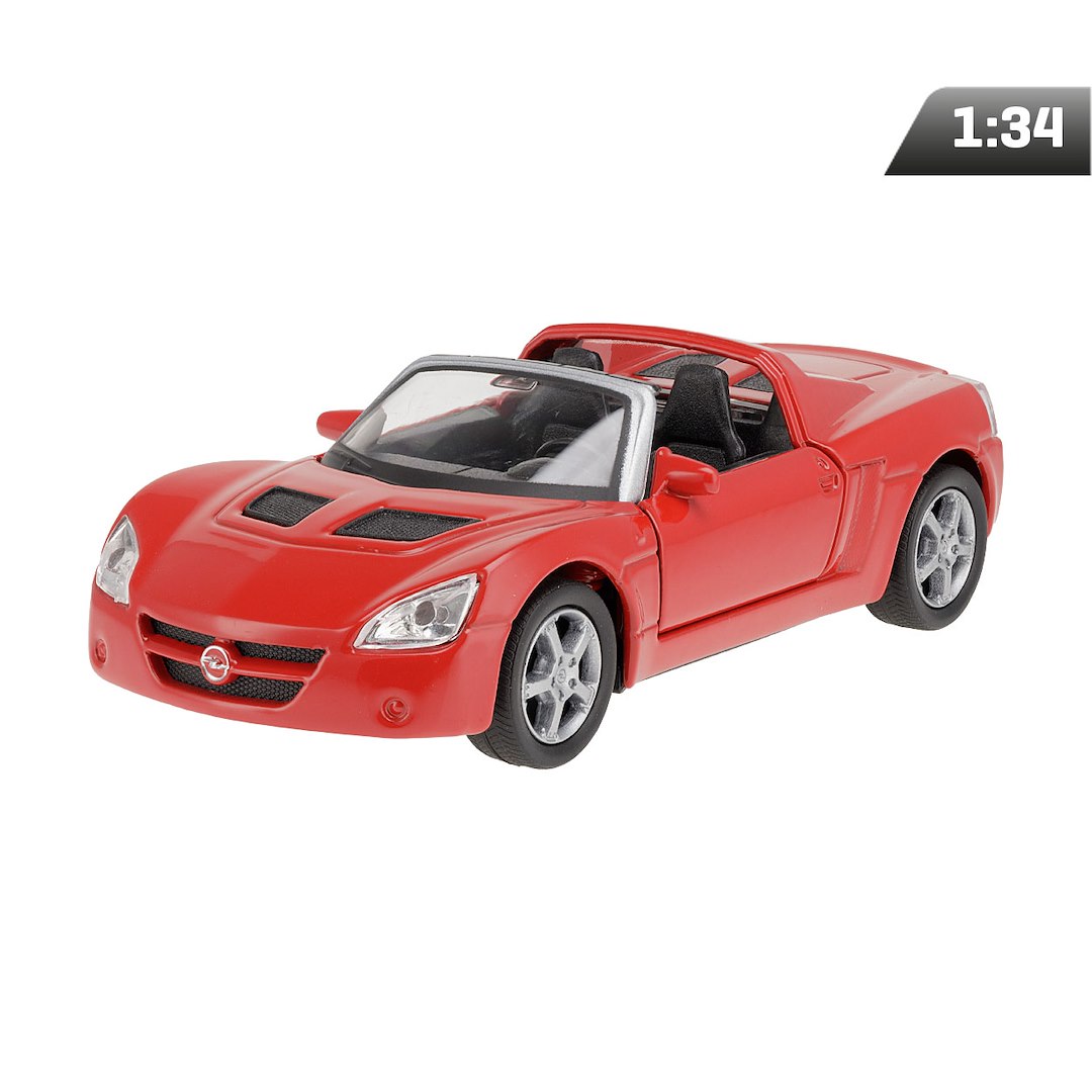 Model 1:34, Opel Speedster 2001, red
