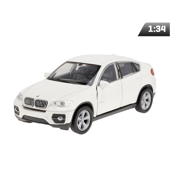 Modell 1:34, BMW X6, weiß