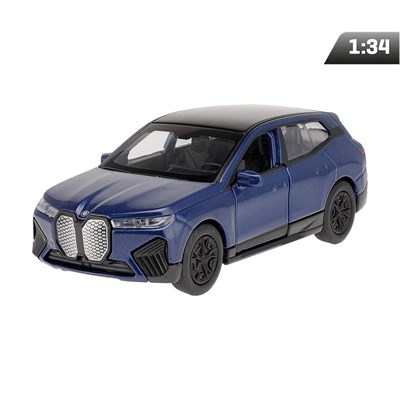 Model 1:34, BMW iX, niebieski