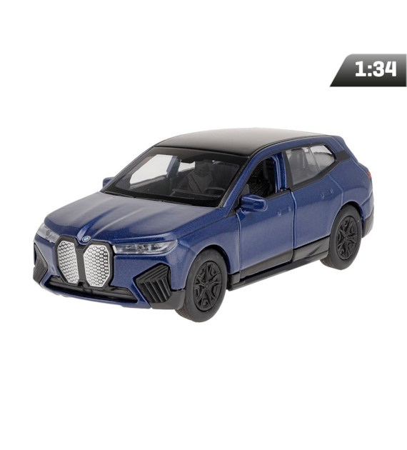 Model 1:34, BMW iX, niebieski