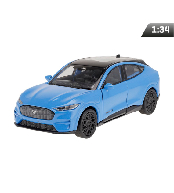 Model 1:34, Ford Mustang mach-E CT 2023, niebieski
