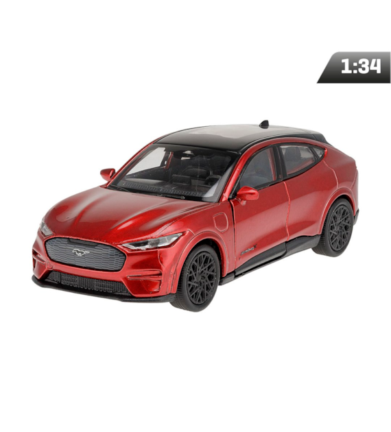 Model 1:34, Ford Mustang mach-E CT 2023, czerwony
