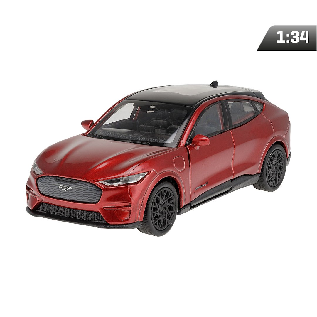 Model 1:34, Ford Mustang mach-E CT 2023, czerwony