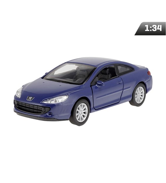 Model 1:34, Peugeot Coupe 407, niebieski