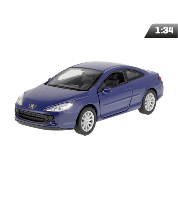 Model 1:34, Peugeot Coupe 407, niebieski