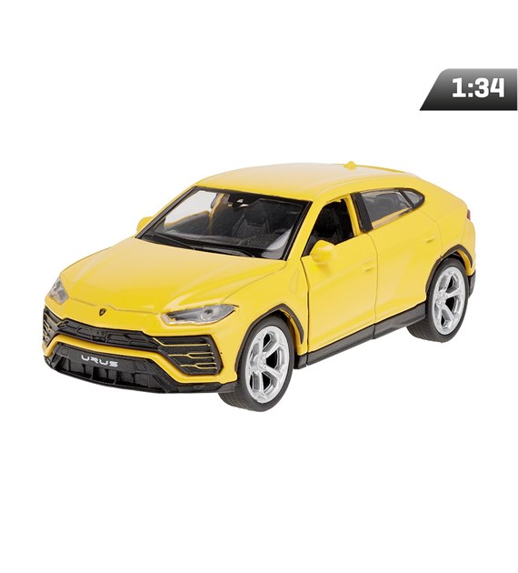 Model 1:34, Lamborghini Urus, yellow
