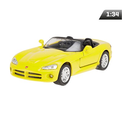 Model 1:34, DODGE Viper SRT-10 2003, żółty