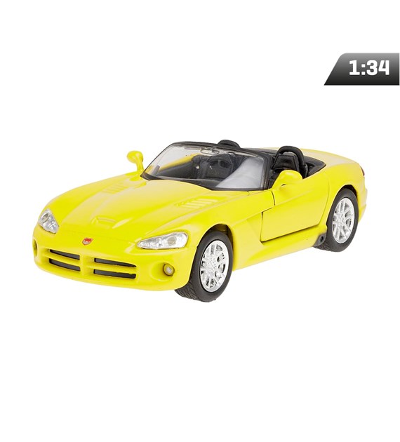 Model 1:34, DODGE Viper SRT-10 2003, żółty