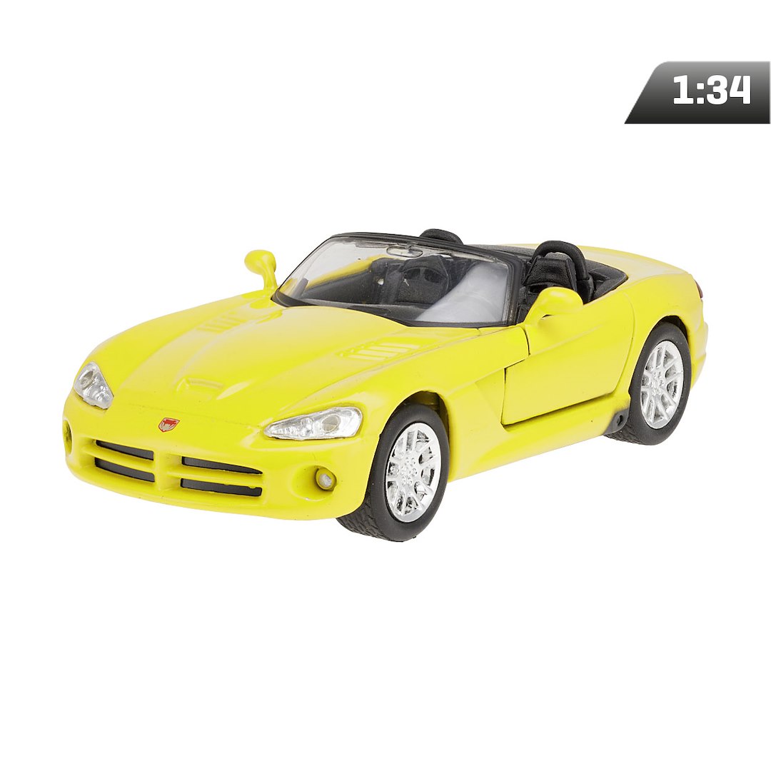 Model 1:34, DODGE Viper SRT-10 2003, żółty