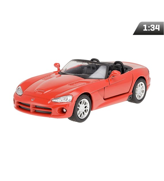 Modell 1:34, DODGE Viper SRT-10 2003, rot