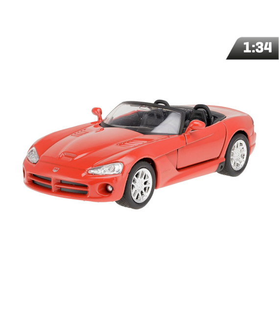 Model 1:34, DODGE Viper SRT-10 2003, czerwony