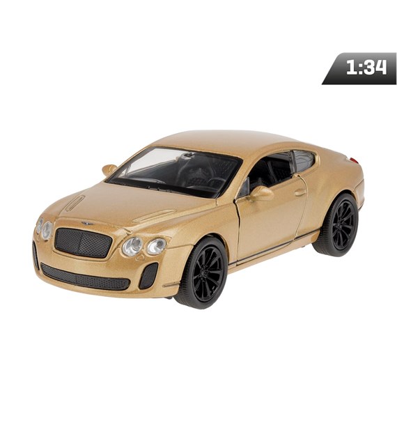 Modell 1:34, Bentley Continental Supersport, gold