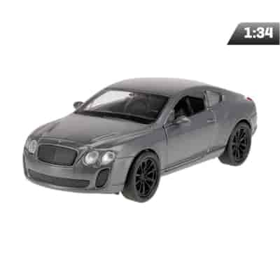 Model 1:34, Bentley Continental Supersport, srebrny