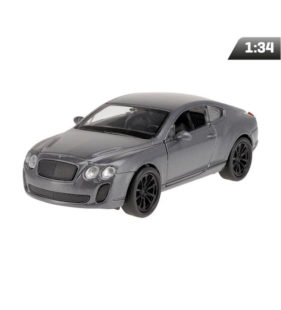 Model 1:34, Bentley Continental Supersport, srebrny