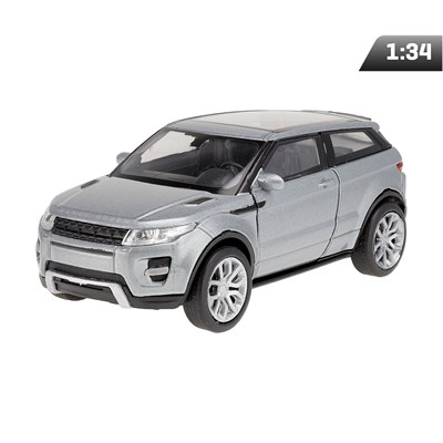 Model 1:34, Land Rover Range Rover Evoque, srebrny
