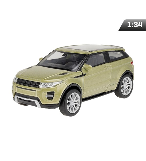 Modell 1:34, Land Rover Range Rover Evoque, gold