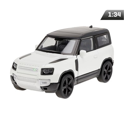Model 1:34, Land Rover Defender 2020, biały