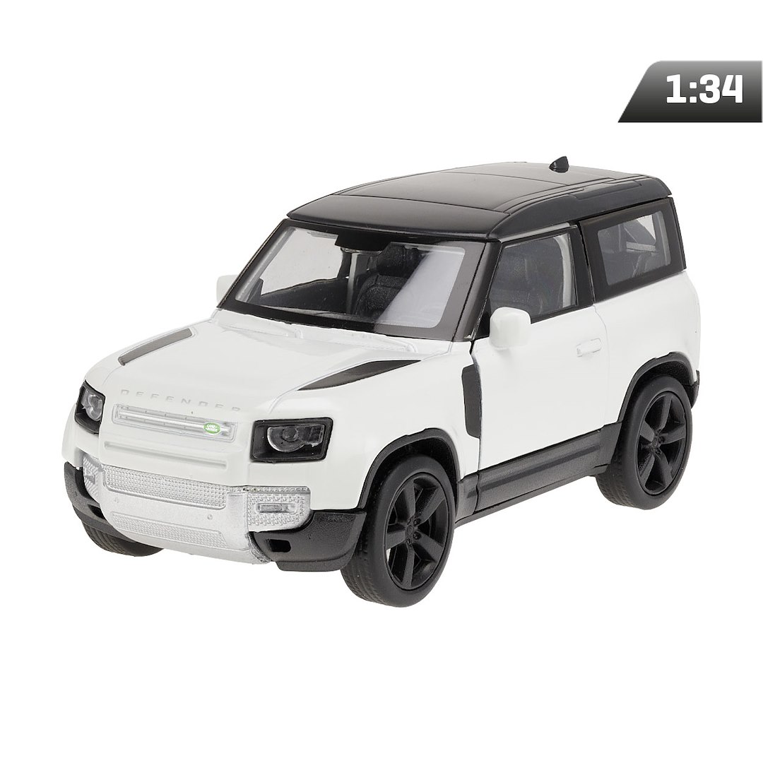 Model 1:34, Land Rover Defender 2020, biały