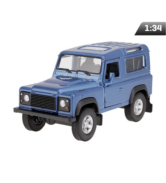 Model 1:34, Land Rover Defender, niebieski