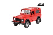 Model 1:34, Land Rover Defender, red