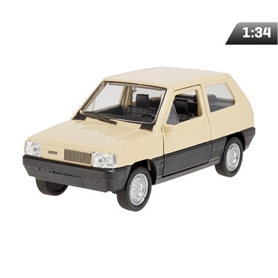 Model 1:34. FIAT Panda, kremowy