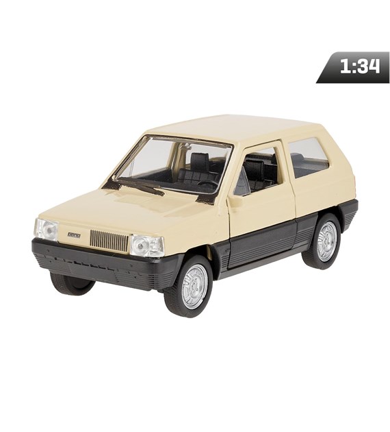 Model 1:34. FIAT Panda, kremowy
