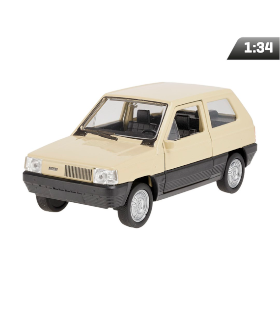 Model 1:34. FIAT Panda, kremowy