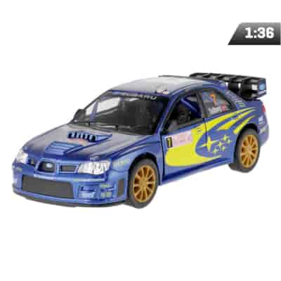 Model 1:36, 2007 Subaru Impreza WRC, niebieski