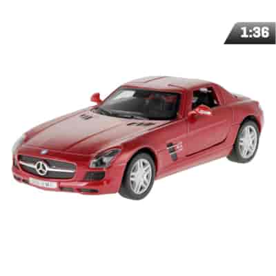 Model 1:36, Mercedes-Benz SLS AMG, czerwony