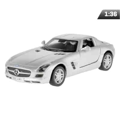 Modell 1:36, Mercedes-Benz SLS AMG, silber