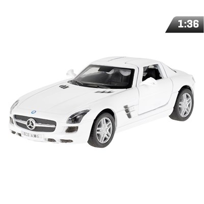 Model 1:36, Mercedes-Benz SLS AMG, biały