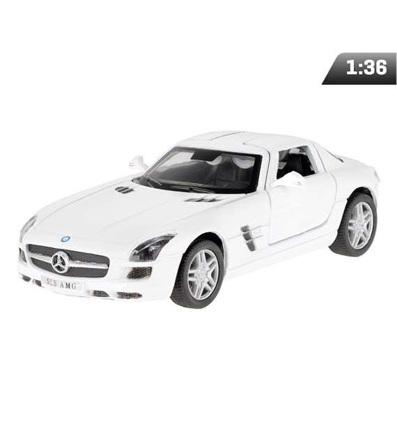 Model 1:36, Mercedes-Benz SLS AMG, biały