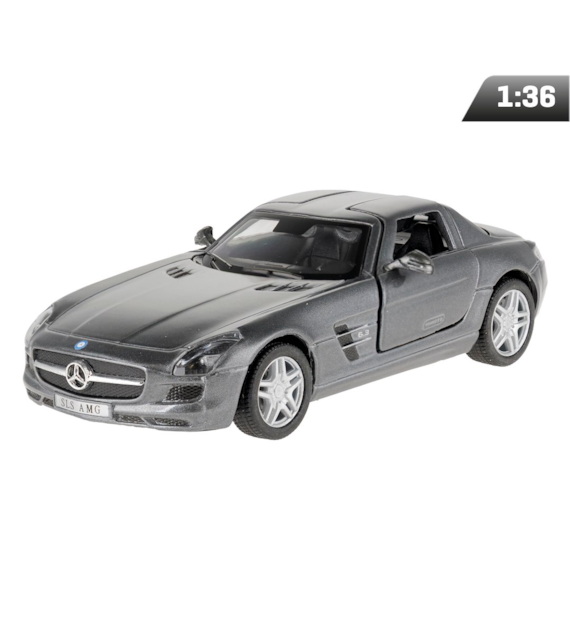 Model 1:36, Mercedes-Benz SLS AMG, gray