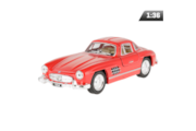 Model 1:36, 1954 Mercedes-Benz 300SL, red