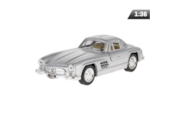 Model 1:36, 1954 Mercedes-Benz 300SL, silver