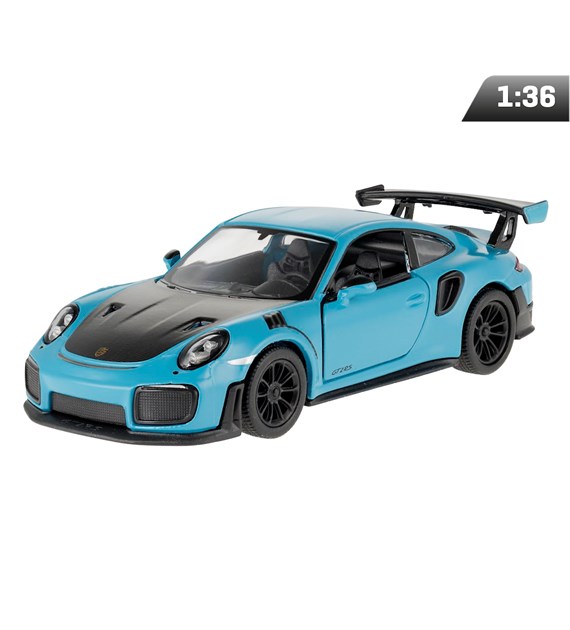 Model 1:36, Porsche 911 GT2 RS, niebieski