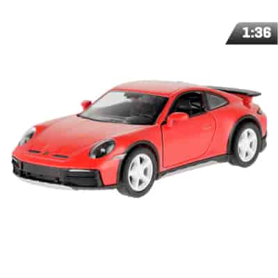 Model 1:36, Porsche 911 Rallye, czerwony