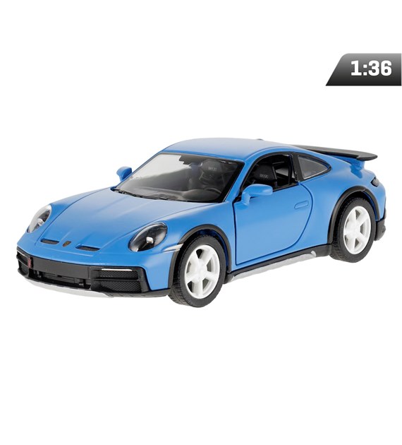 Model 1:36, Porsche 911 Rallye, niebieski