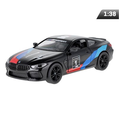Model 1:38, BMW M8 Competition Coupe, czarny