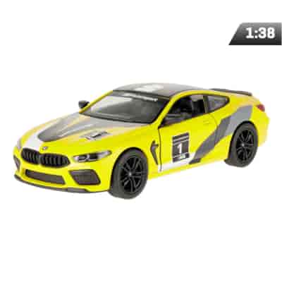 Model 1:38, BMW M8 Competition Coupe, yellow
