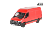 Model 1:48, Mercedes-Benz Sprinter, red