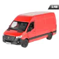 Model 1:48, Mercedes-Benz Sprinter, czerwony