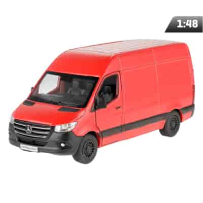 Model 1:48, Mercedes-Benz Sprinter, czerwony