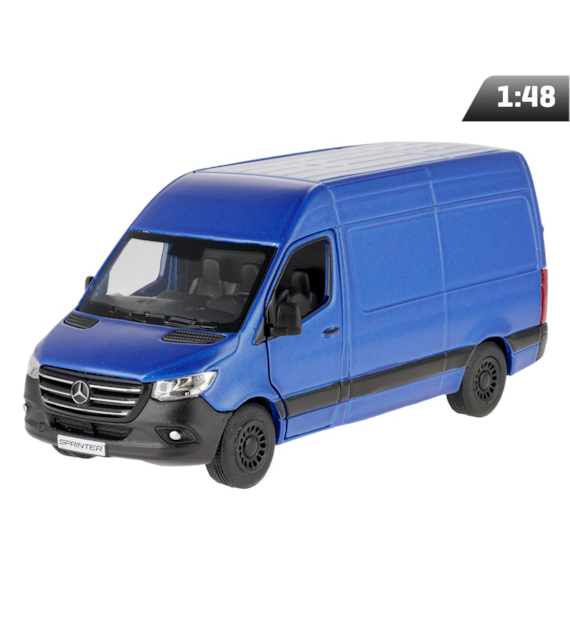 Modell 1:48, Mercedes0Benz Sprinter, blau