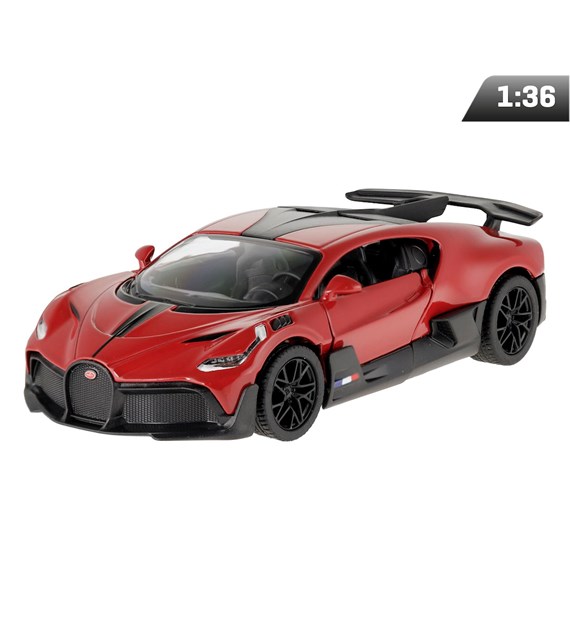 Model 1:36, Bugatti Divo, czerwony